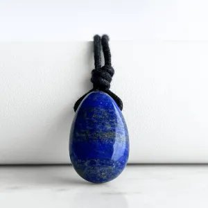 Lapis Lazuli Gemstone Pendant Necklace - Ethereal Charm