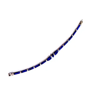 Lapis Lazuli Layla Bracelet | Handcrafted Jewelry | From the Heart of Chile