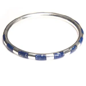 Lapis Lazuli Mailen Bracelet | Handcrafted Artisan Jewelry | Crafted at the foothills of the Andes