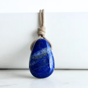 Lapis Lazuli OOAK Gemstone Pendant - Serene Harmony