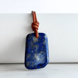 Lapis Lazuli OOAK Gemstone Pendant - Spiritual Insight