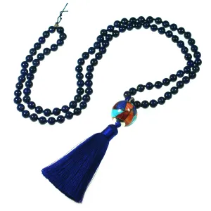 Lapis Mala Necklace
