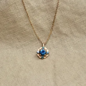 Laurel Montana Sapphire Necklace Pendant