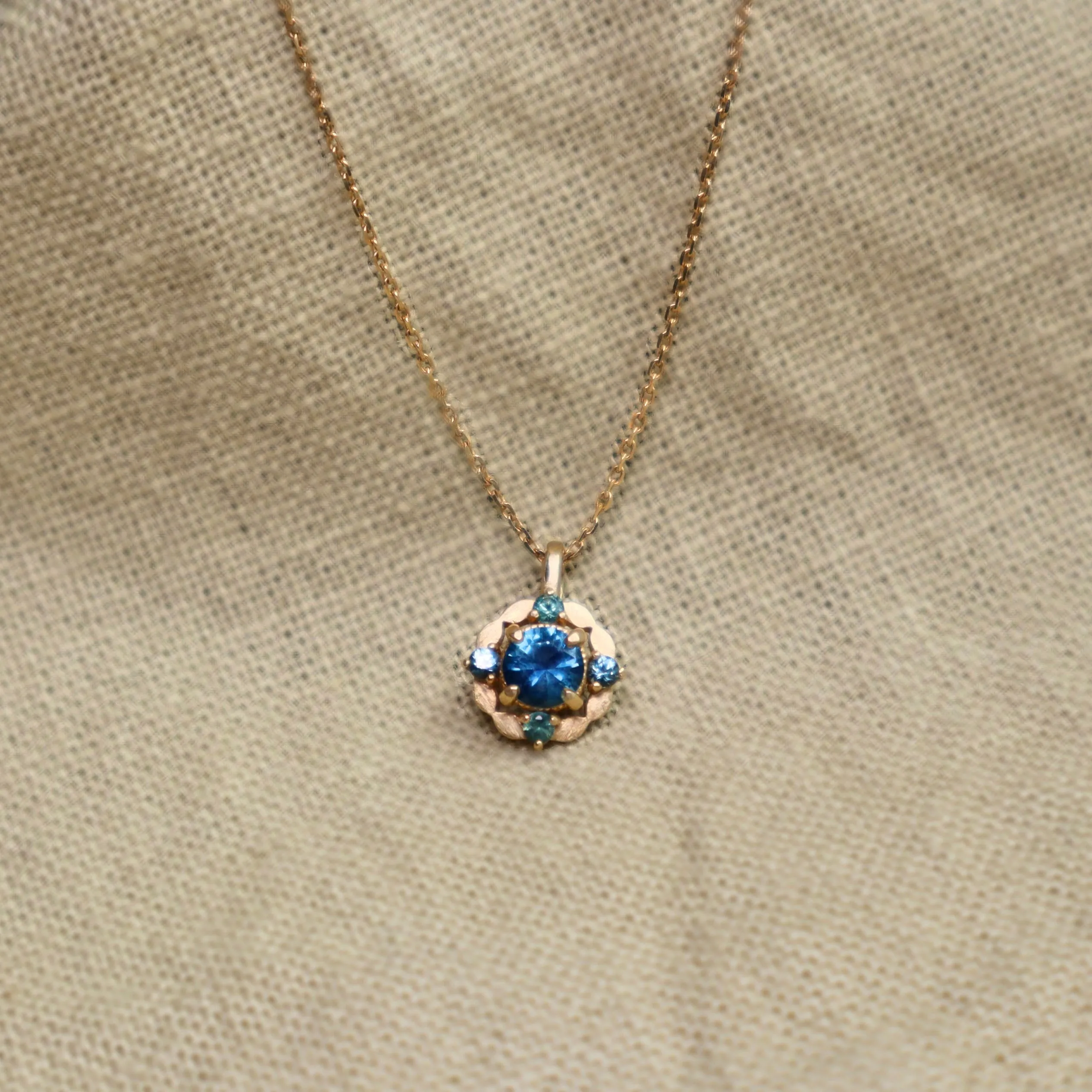 Laurel Montana Sapphire Necklace