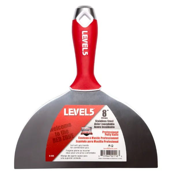 Level 5 Stainless Steel Finishing Knife with Soft Grip Handle