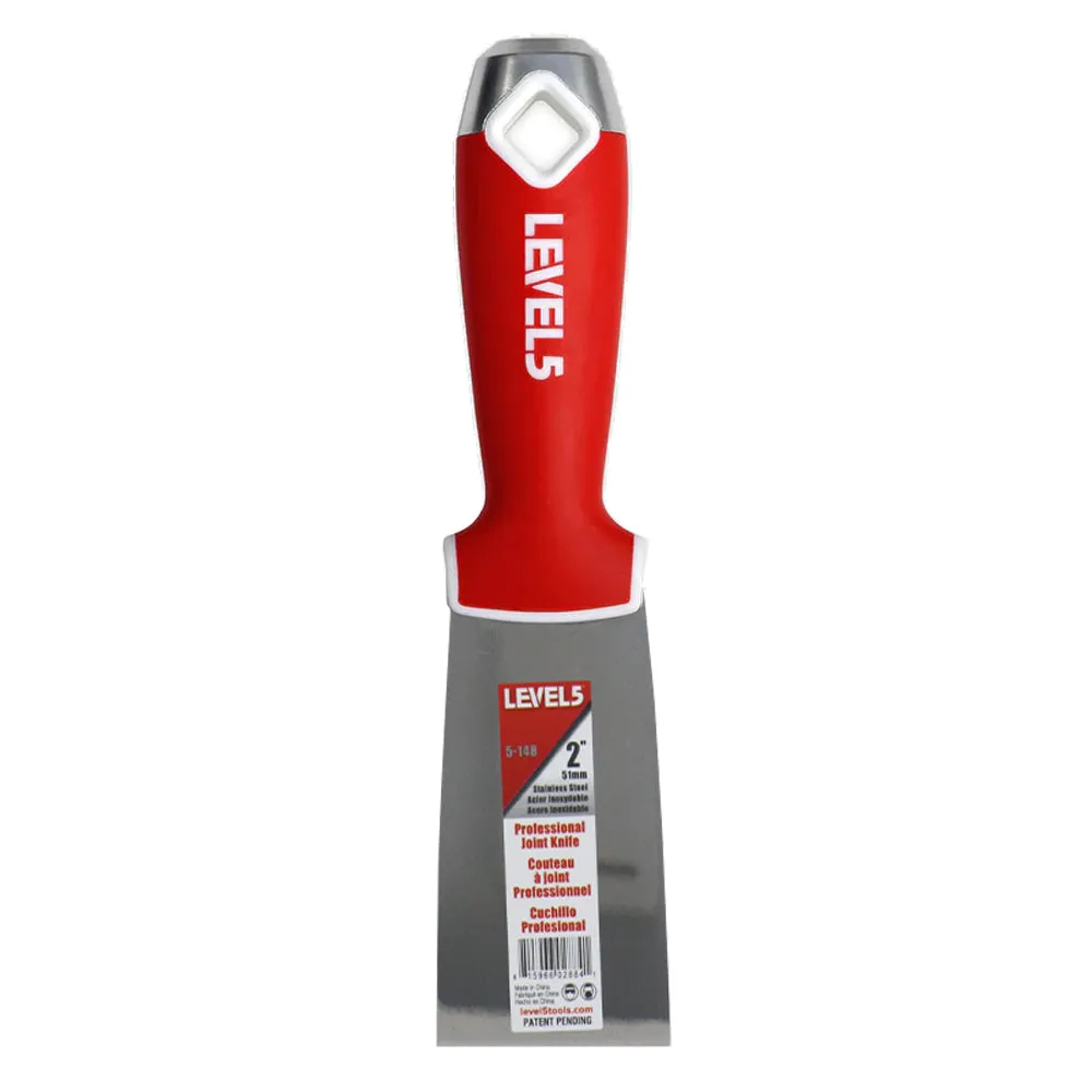 Level 5 Stainless Steel Finishing Knife with Soft Grip Handle