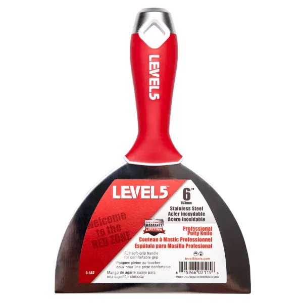 Level 5 Stainless Steel Finishing Knife with Soft Grip Handle
