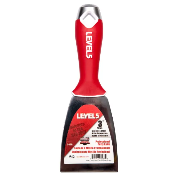 Level 5 Stainless Steel Finishing Knife with Soft Grip Handle