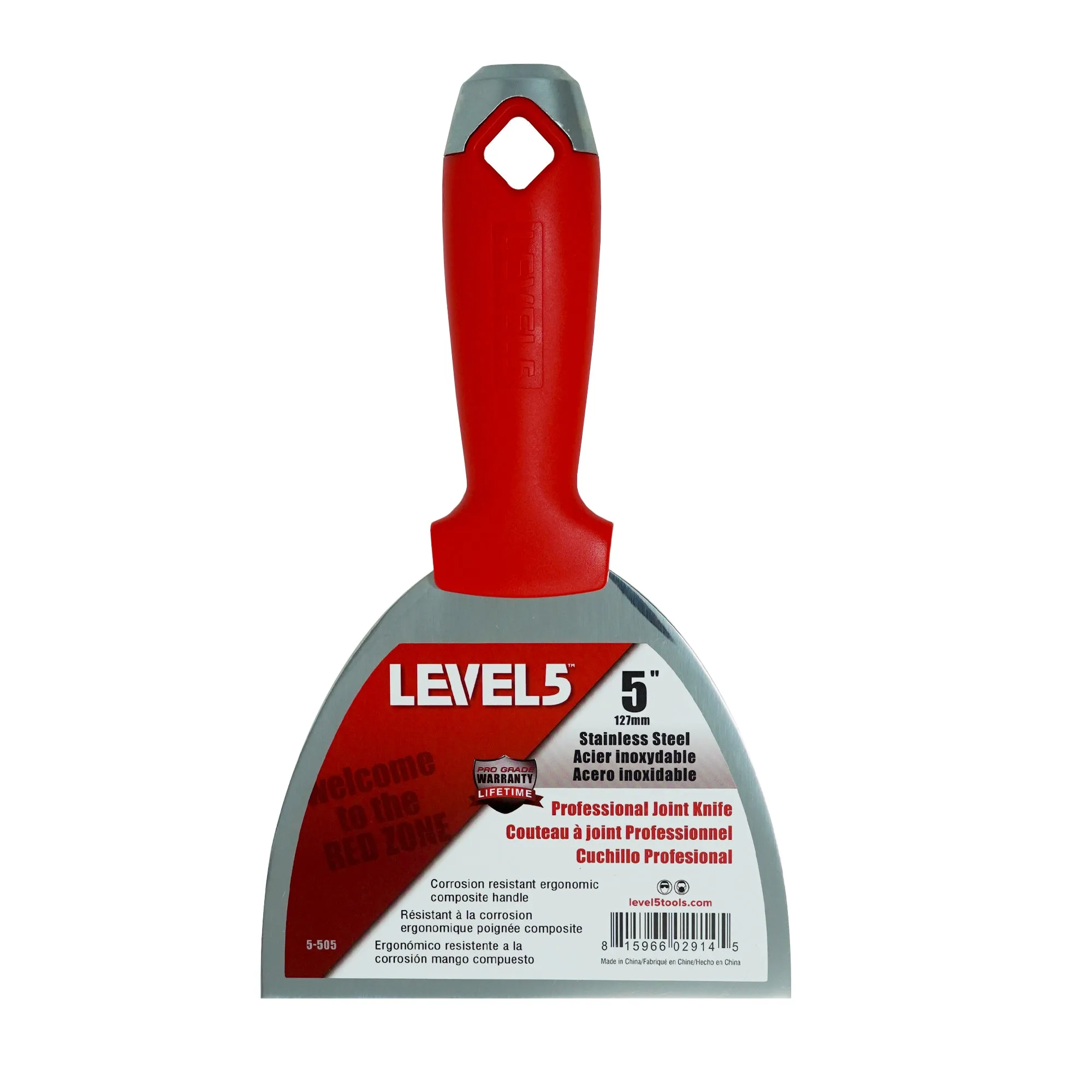 Level 5 Stainless Steel Joint Knife with Composite Handle