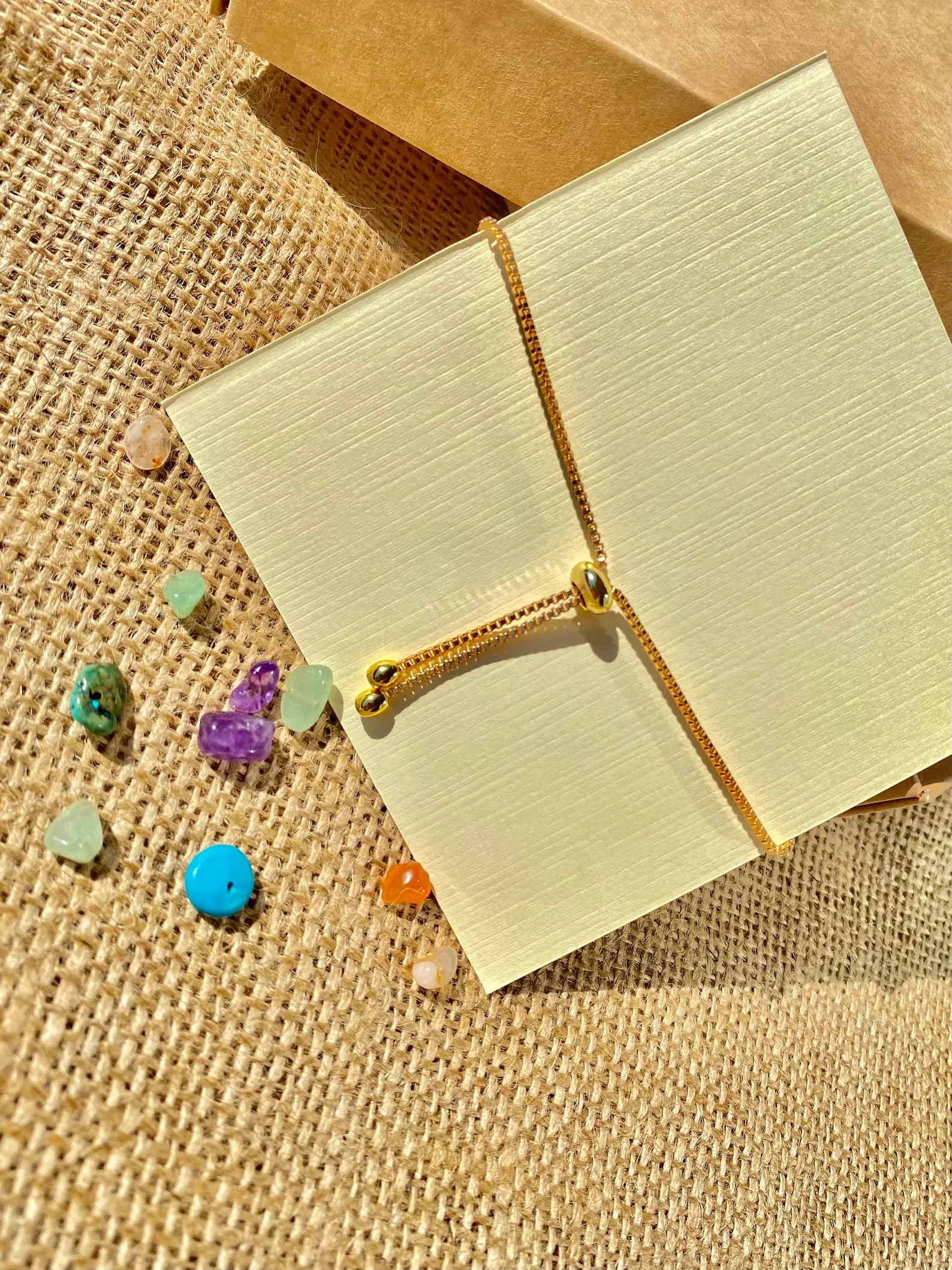 Libra Zodiac Gemstone Bracelet