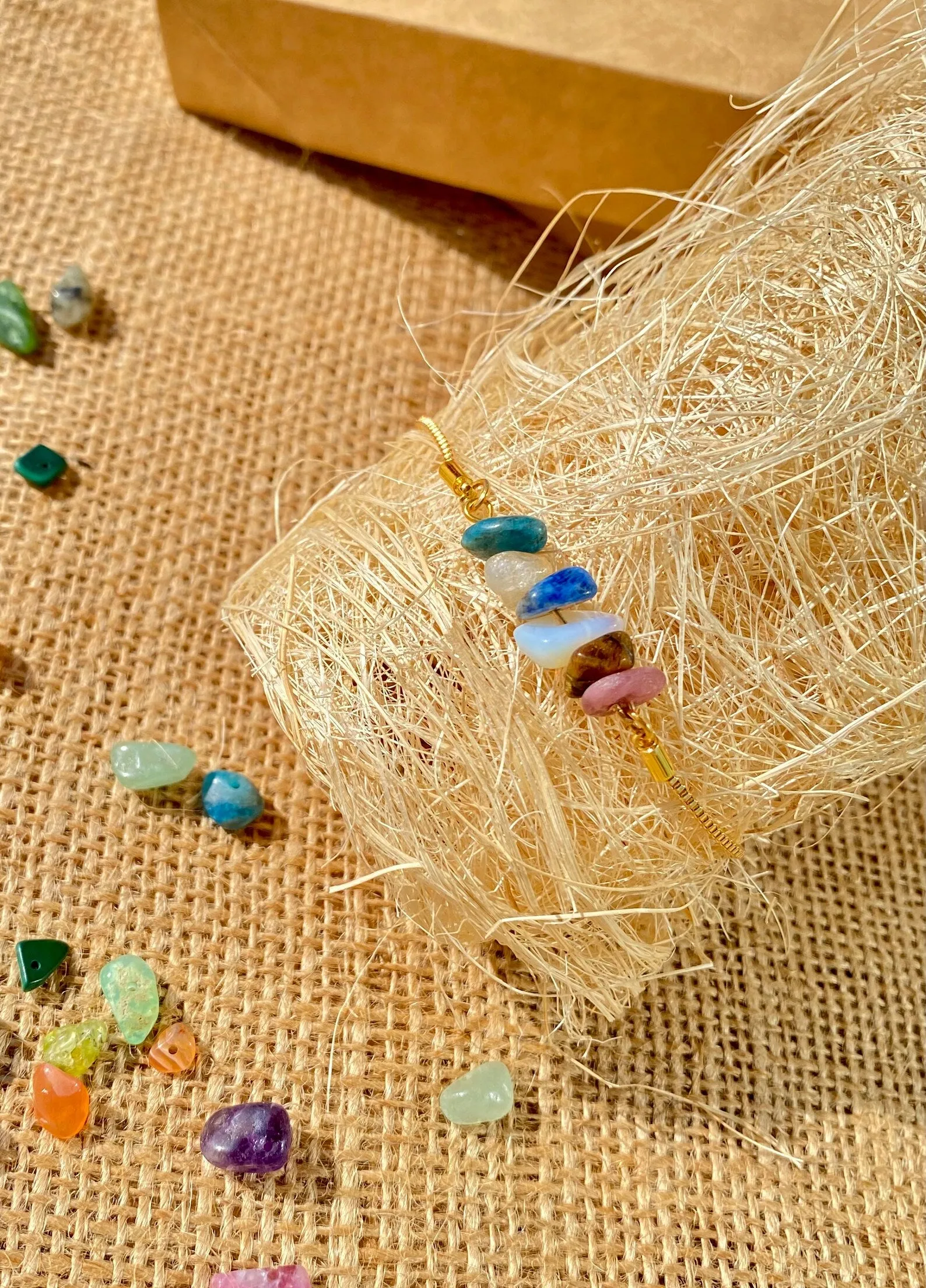 Libra Zodiac Gemstone Bracelet