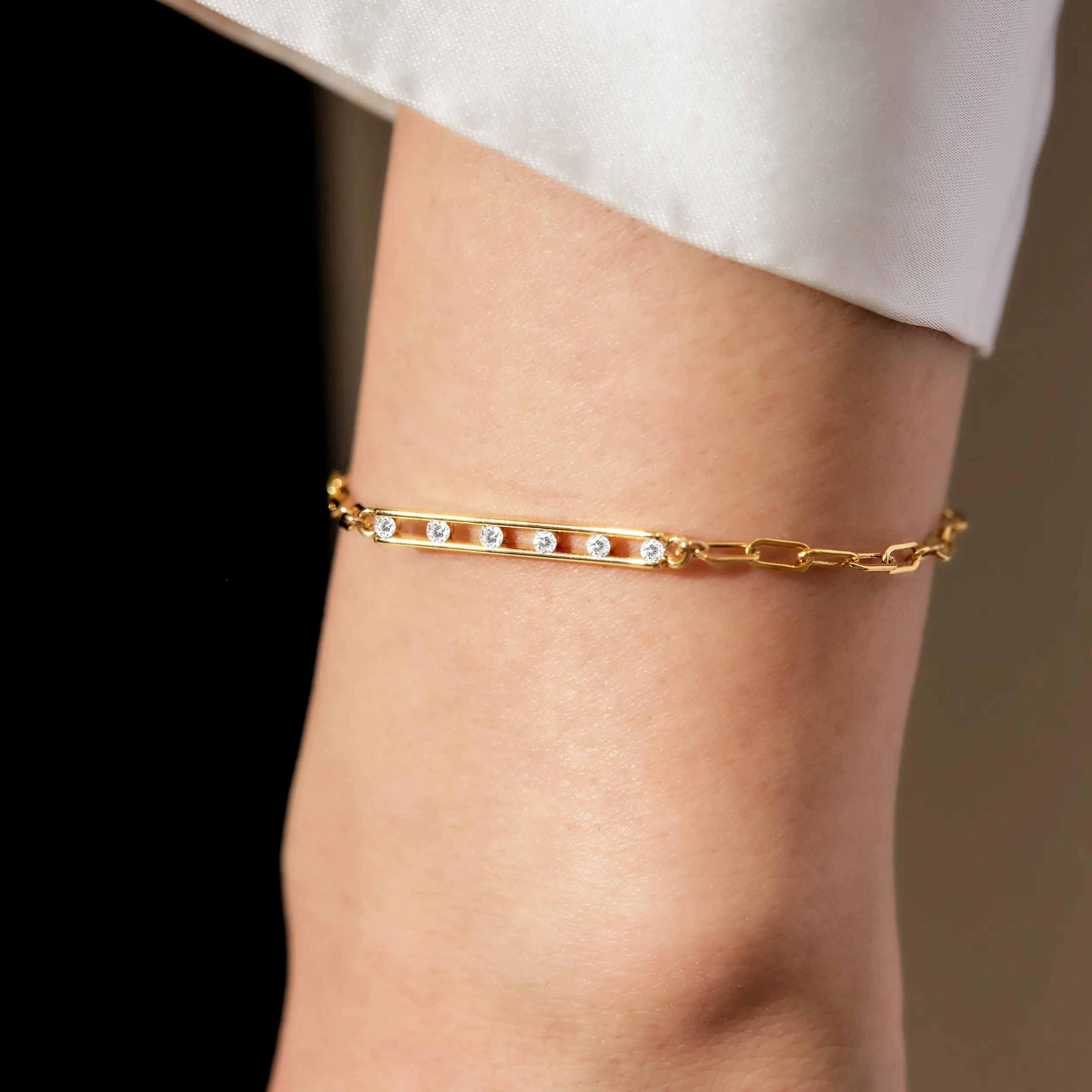 Long Bar Bracelet