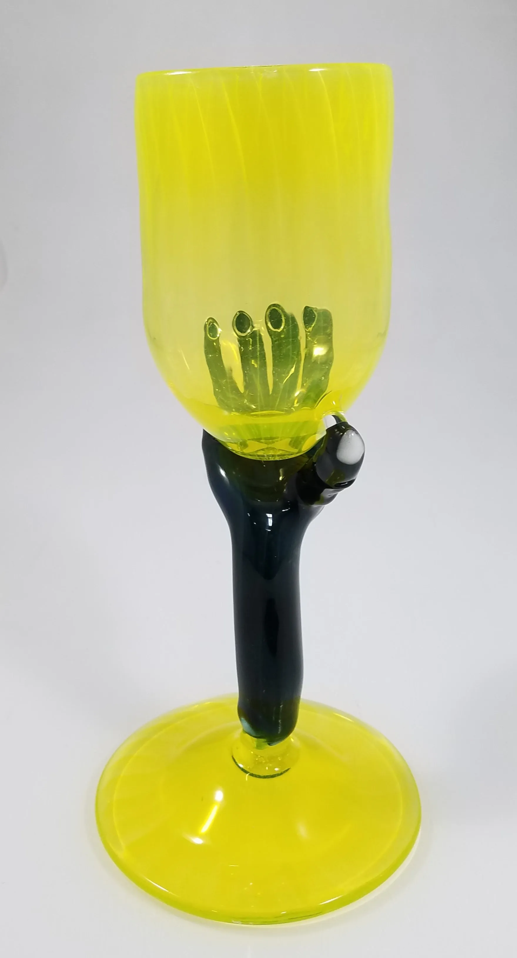 Loving Cup Solar Flare & Peacock by Phil Sundling