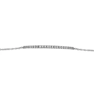 Matthia's & Claire Arc Bracelet with White Diamonds