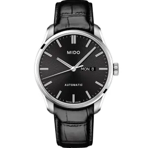 Mido watch Belluna Sunray 42.5mm Automatic Black Steel M024.630.16.051.00