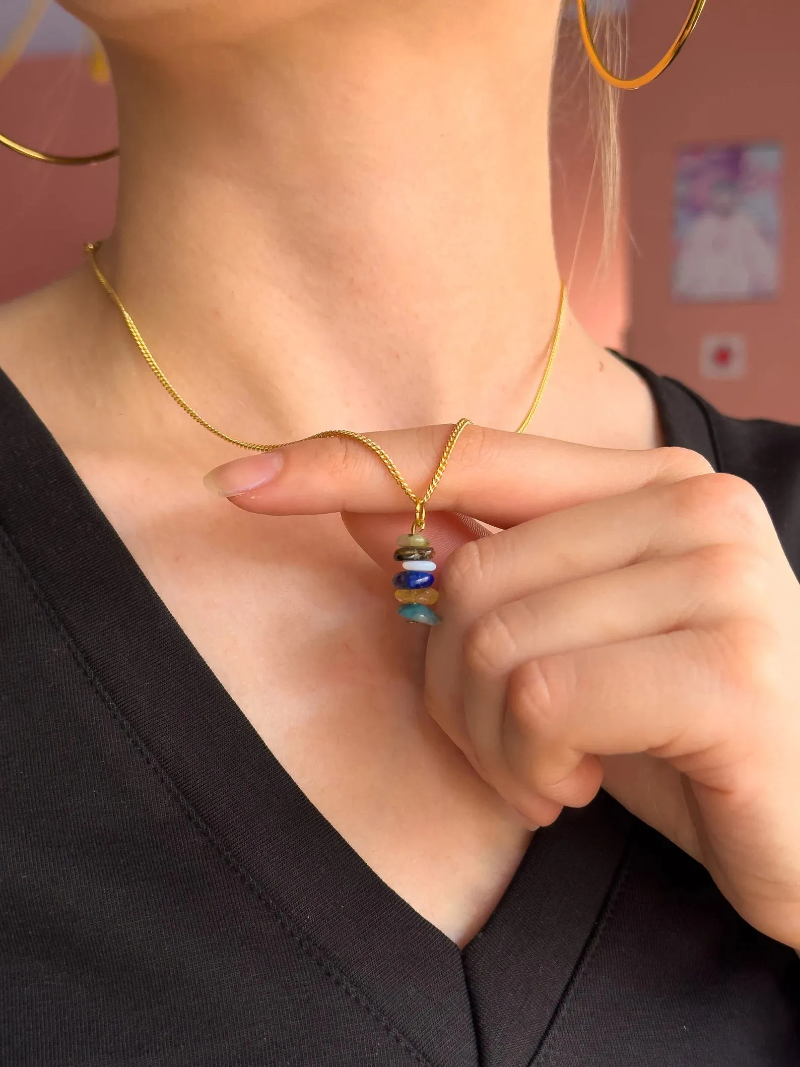 Minimalist Libra Zodiac Necklace