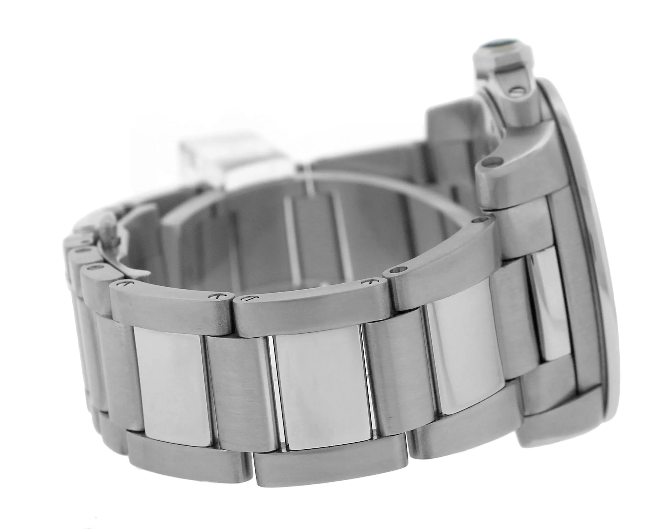 MINT Men's Cartier Calibre W7100016 Black Roman 42mm Stainless Date Watch 3389