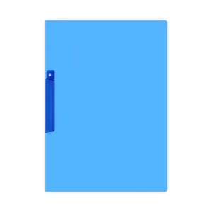 Mintra Plastic Semi-Transparent Presentation File with Swing Lock Clip