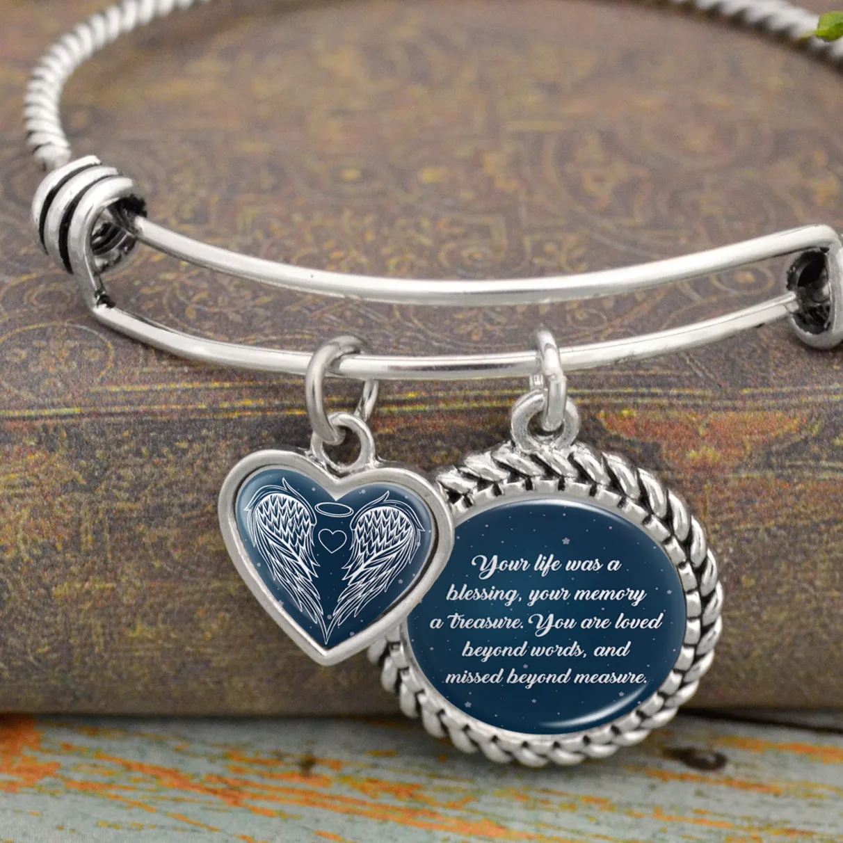 Missed Beyond Measure Night Sky Charm Bracelet