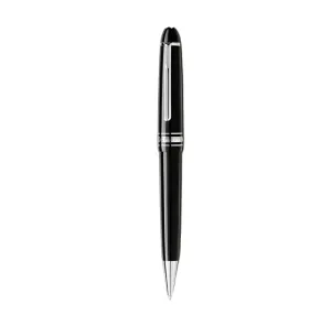 Montblanc Meisterstuck Black Mid Size Platinum Line Ballpoint Pen