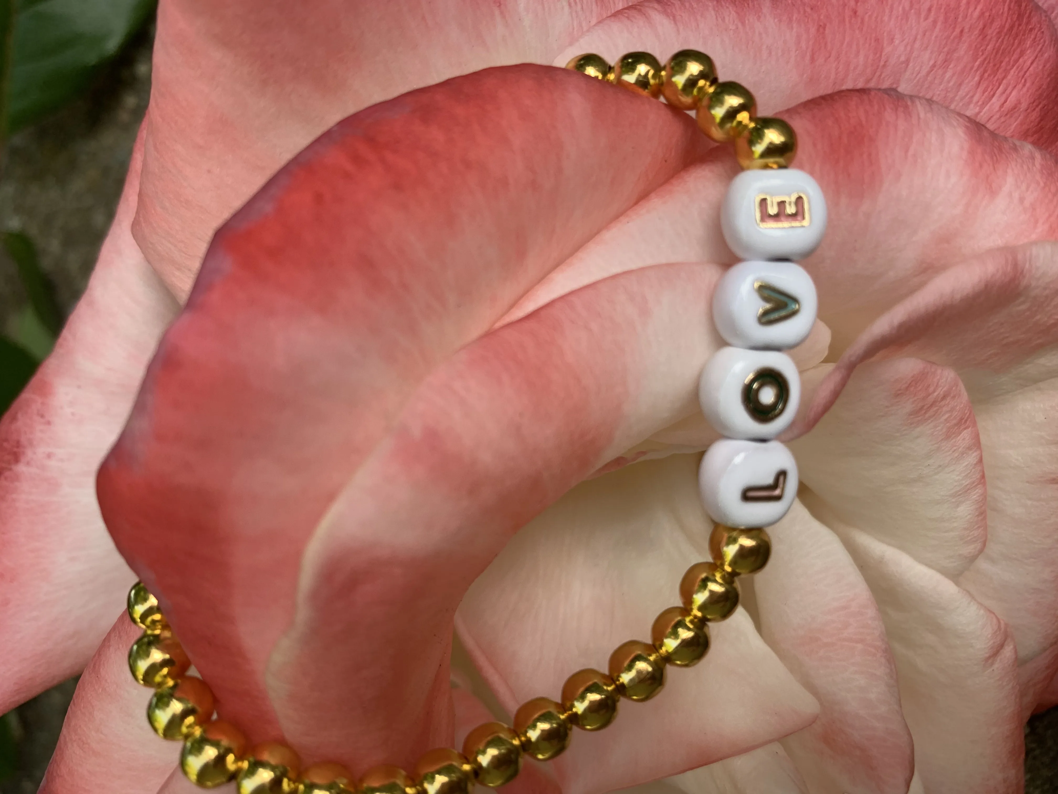 Monthly Gold Ball Bracelet   Free GPNN T-Shirt