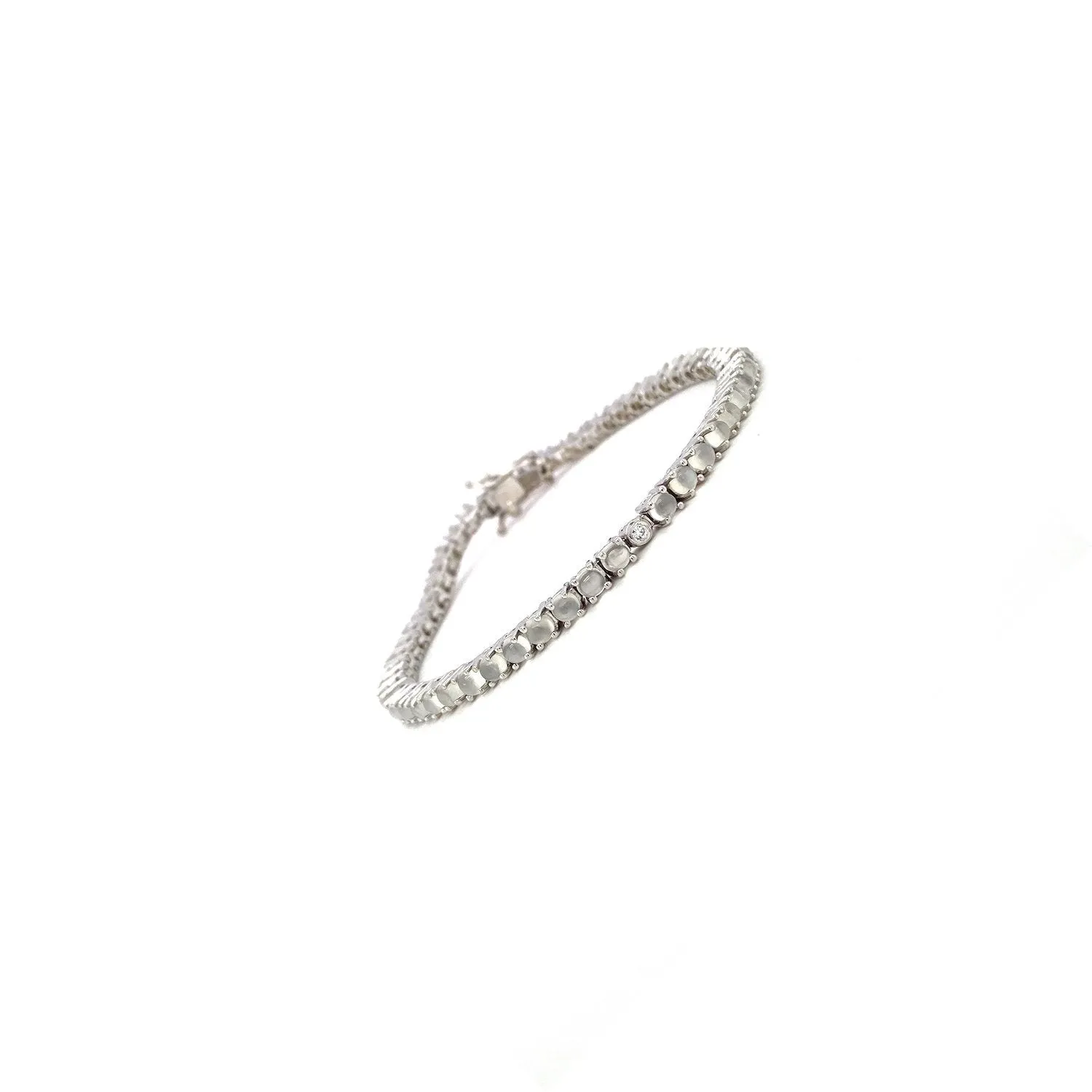 Moonstone Bracelet in .925 Sterling Silver - KSD 44531