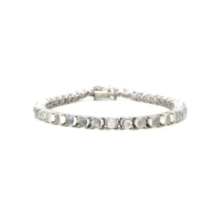 Moonstone Bracelet in .925 Sterling Silver - KSD 47743