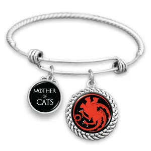 Mother Of Cats Sigil Charm Bracelet