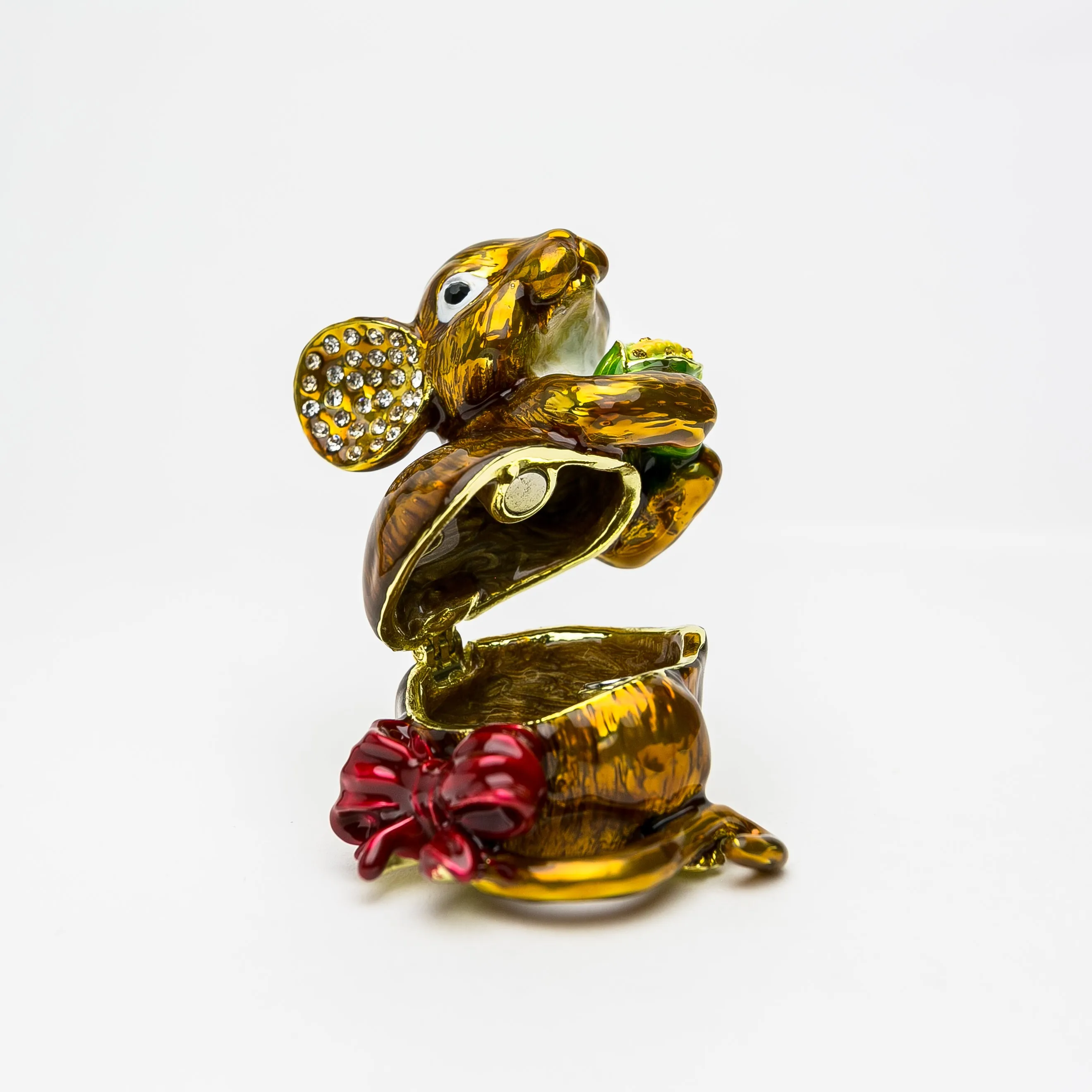 Mouse Holding Flowers