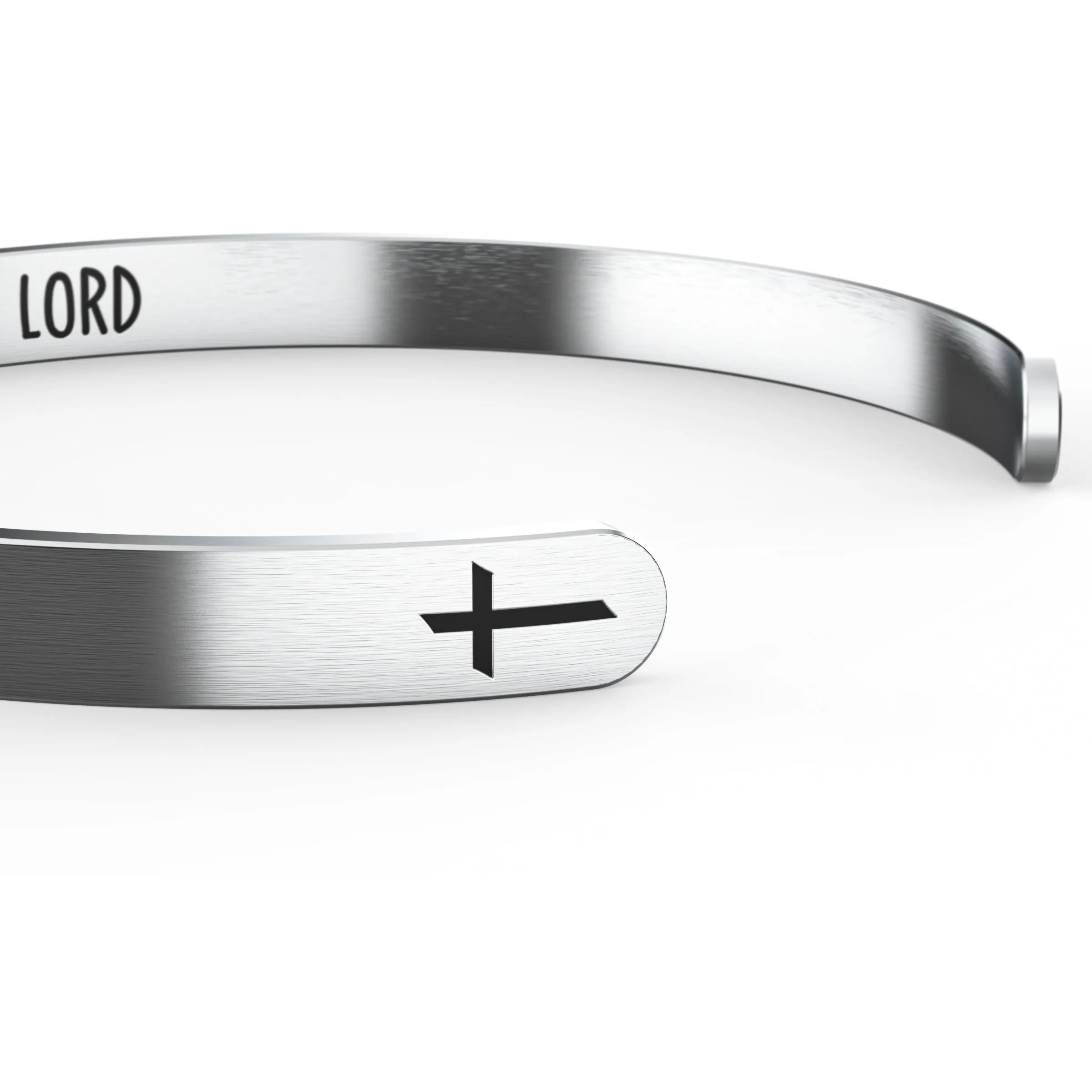 My Soul Glorifies The Lord Cross Bracelet – Religious Bracelet – Luke 1:46-55 - NIV — Catholic or Christian Women & Girls