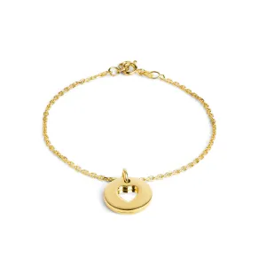 Mysha Personalized Captured Love Pendant & Bracelet Set