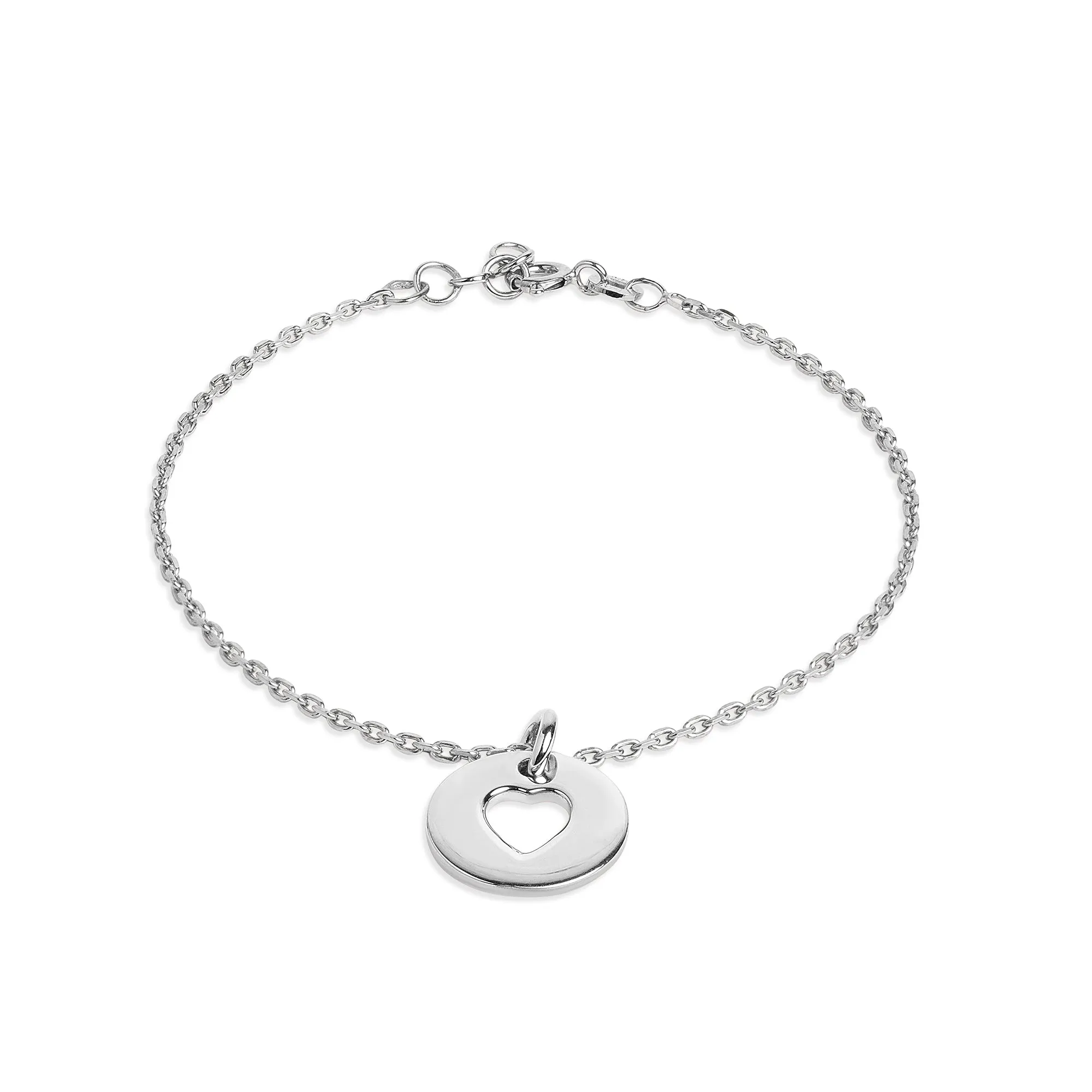 Mysha Personalized Captured Love Pendant & Bracelet Set