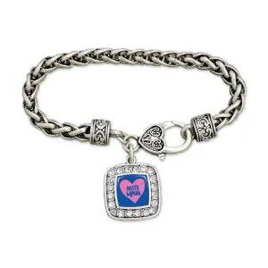 Nasty Woman Heart Clamp Bracelet