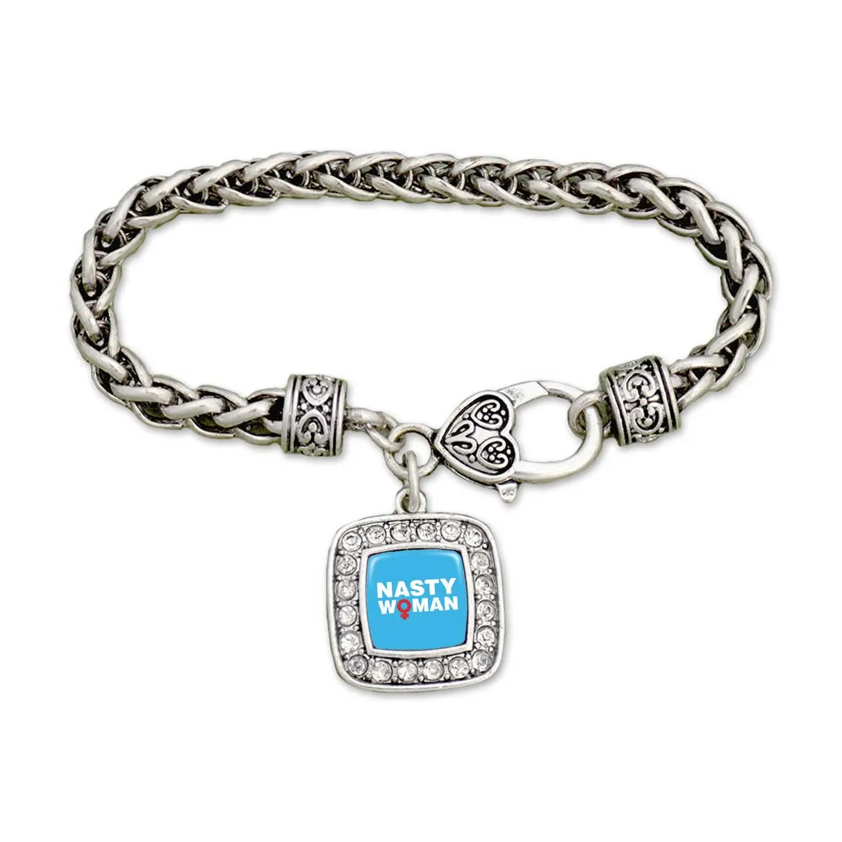 Nasty Woman Hillary Clamp Bracelet