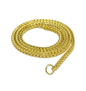 Necklace Foxtail 14K Gold 25.5 inch/64.8 cm