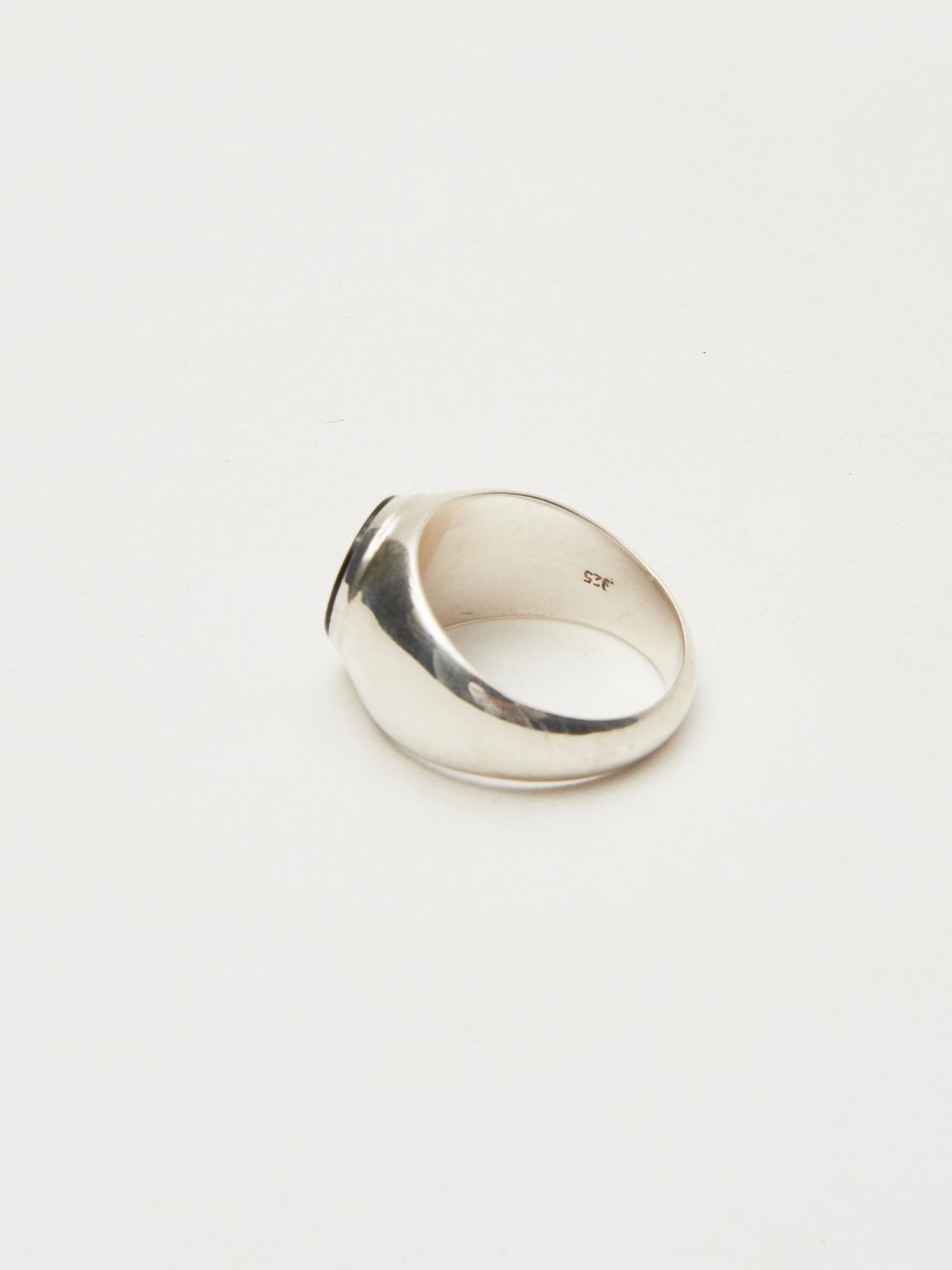 Onyx Small Crete Ring