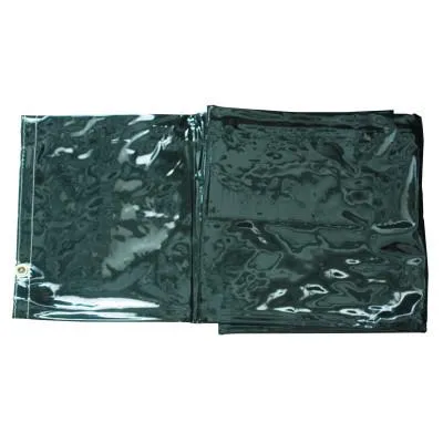 ORS Nasco Welding Curtain, 8 ft X 6 ft, PVC, Green, 14 mil, CURTAIN-6X8-GRN