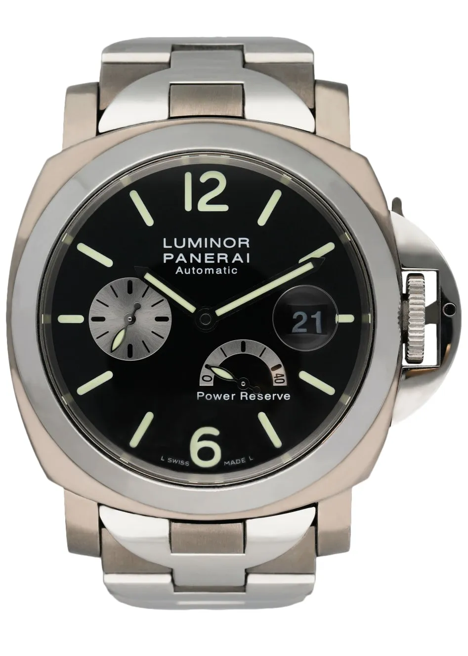 Panerai Luminor Power Reserve PAM00171  Mens Watch With Box & Papers