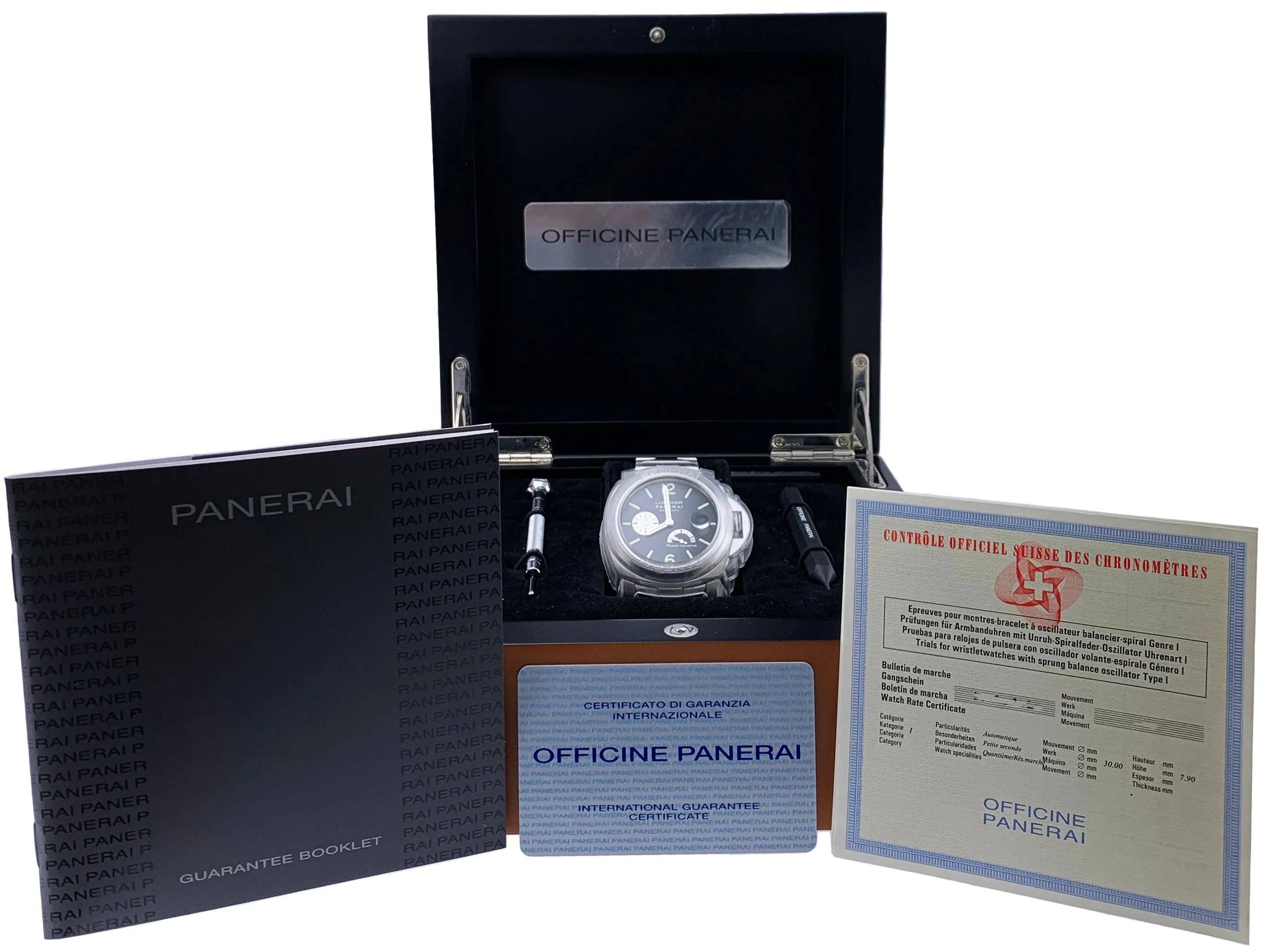 Panerai Luminor Power Reserve PAM00171  Mens Watch With Box & Papers