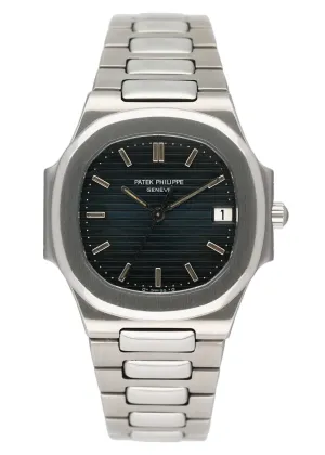 Patek Philippe Nautilus 3900/001 Blue Dial Watch Box Papers