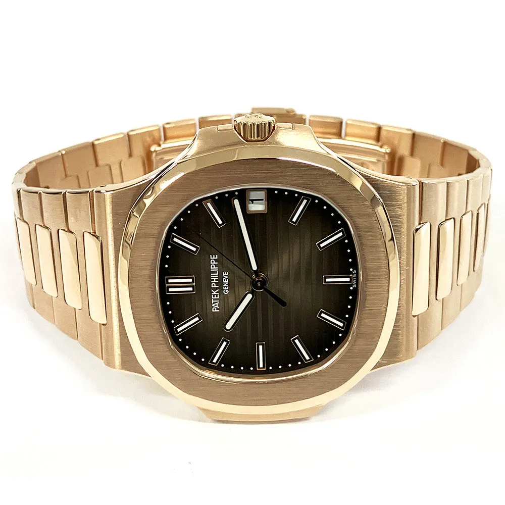 Patek Philippe Nautilus 5711/1R-001 Brown Dial Aug 2017