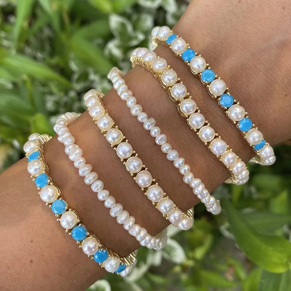 Pearl Stone Bracelet