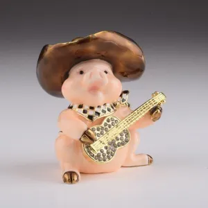 Pig Playing Guitar