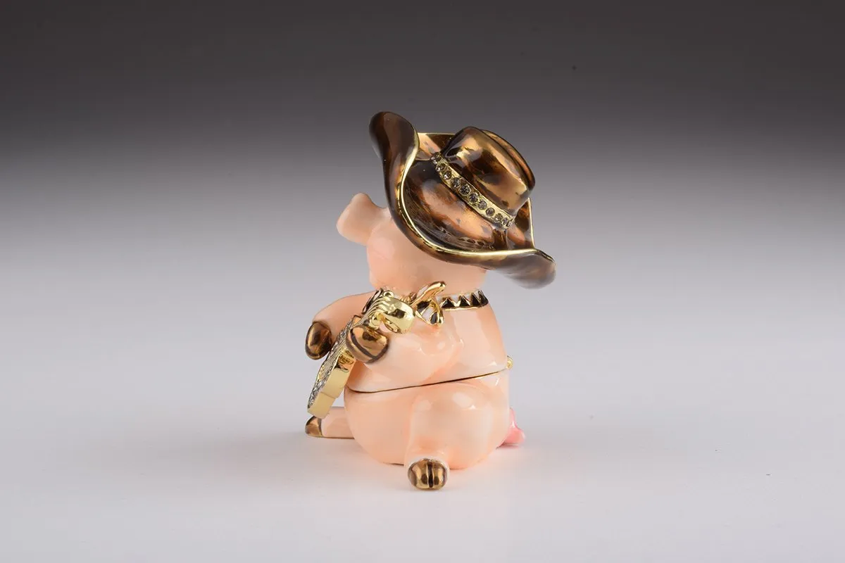 Pig Playing Guitar