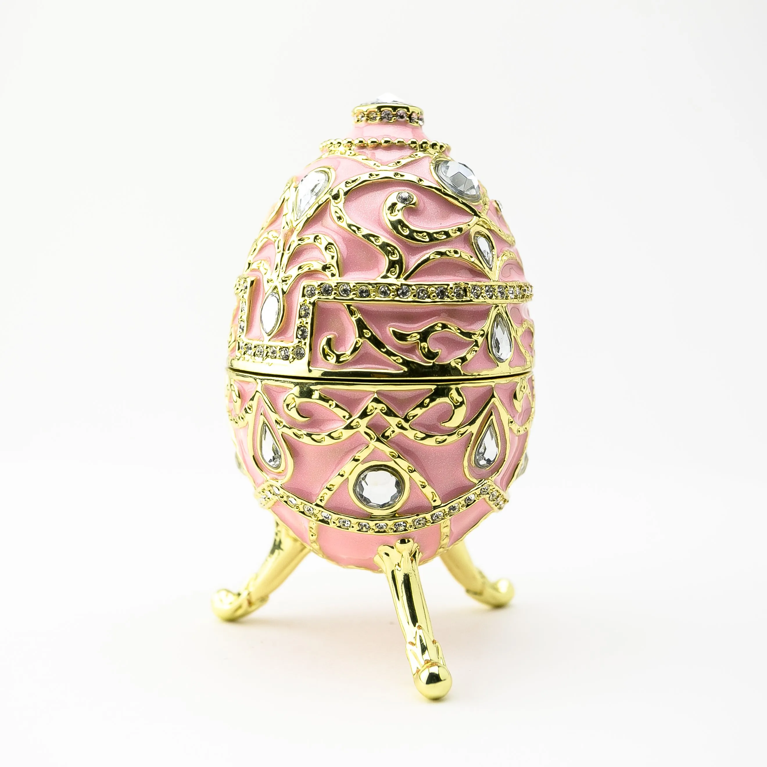 Pink Music Playing Russian Egg