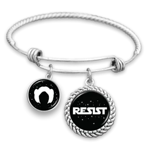Resist Like A Rebel Charm Bracelet