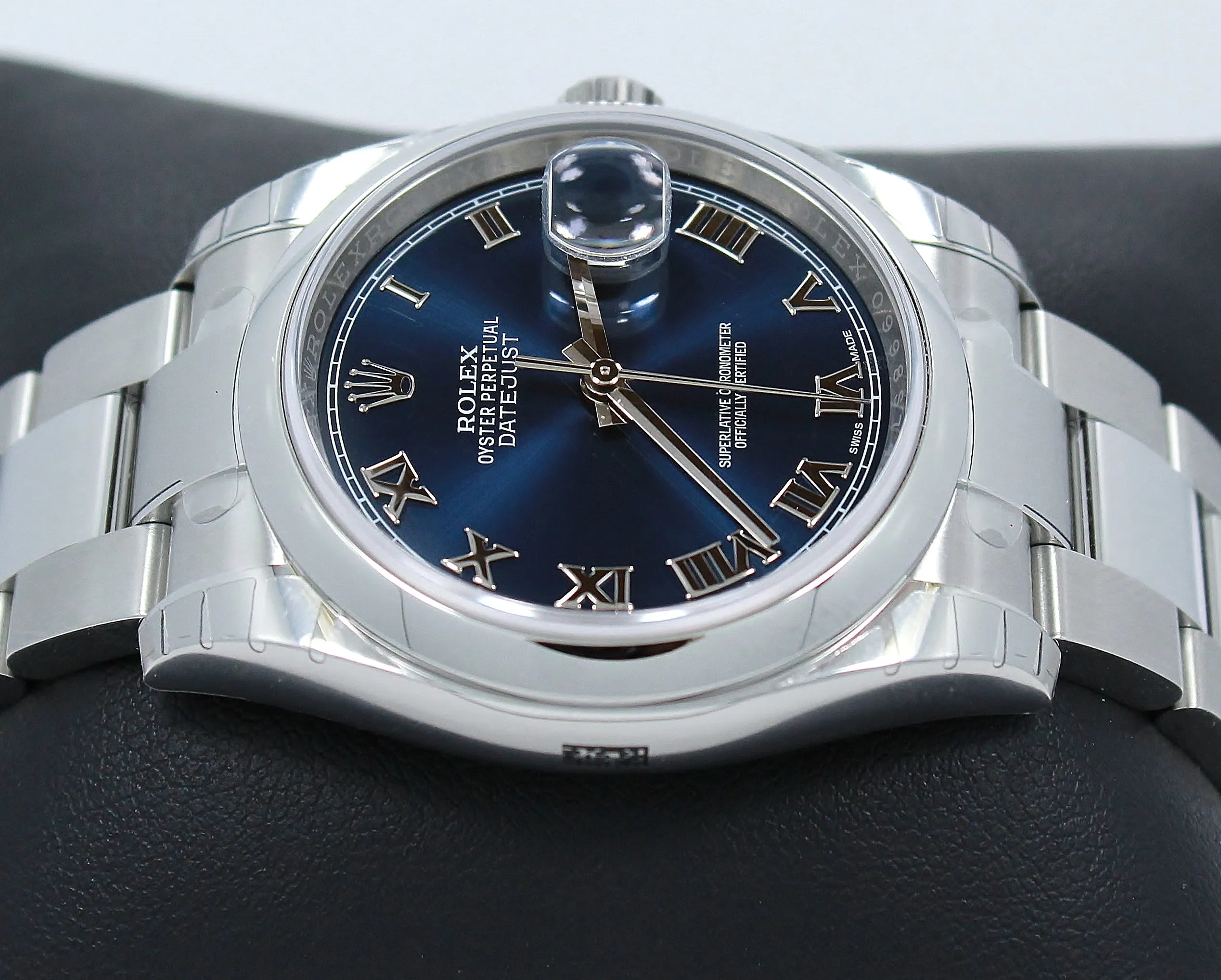 Rolex Datejust 116200 36mm Oyster Perpetual Blue Roman UNWORN