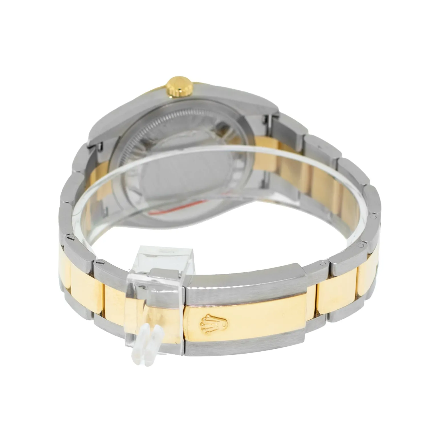 Rolex Datejust 36mm Yellow Gold & Steel Champagne Index Dial & Smooth Bezel 126203