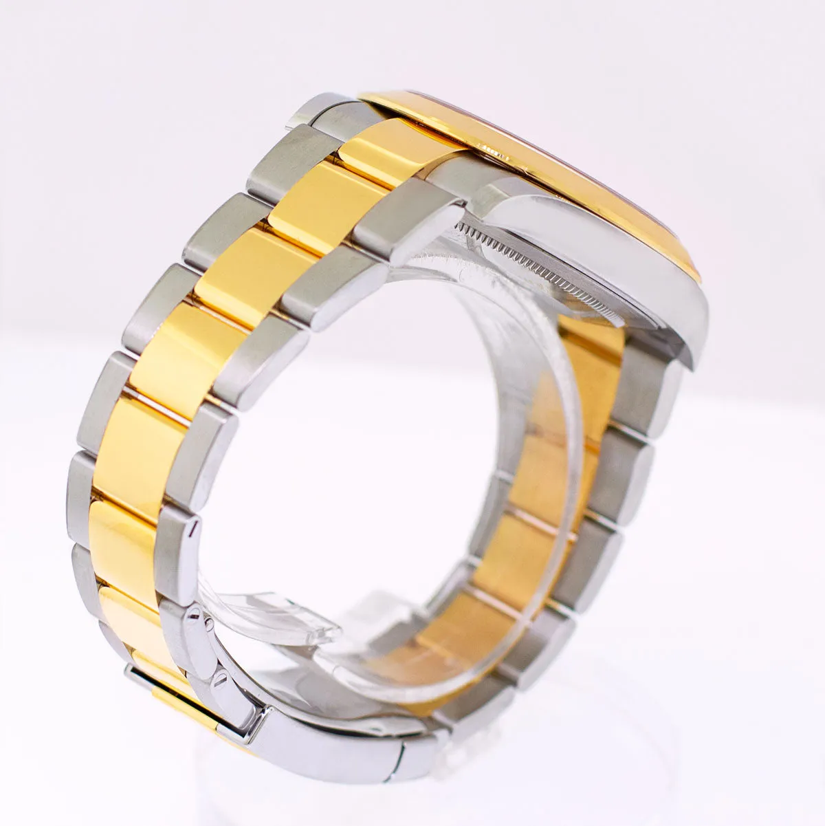 Rolex Datejust 41mm 18K Yellow Gold & Steel "Wimbledon" Dial & Smooth Bezel 126303