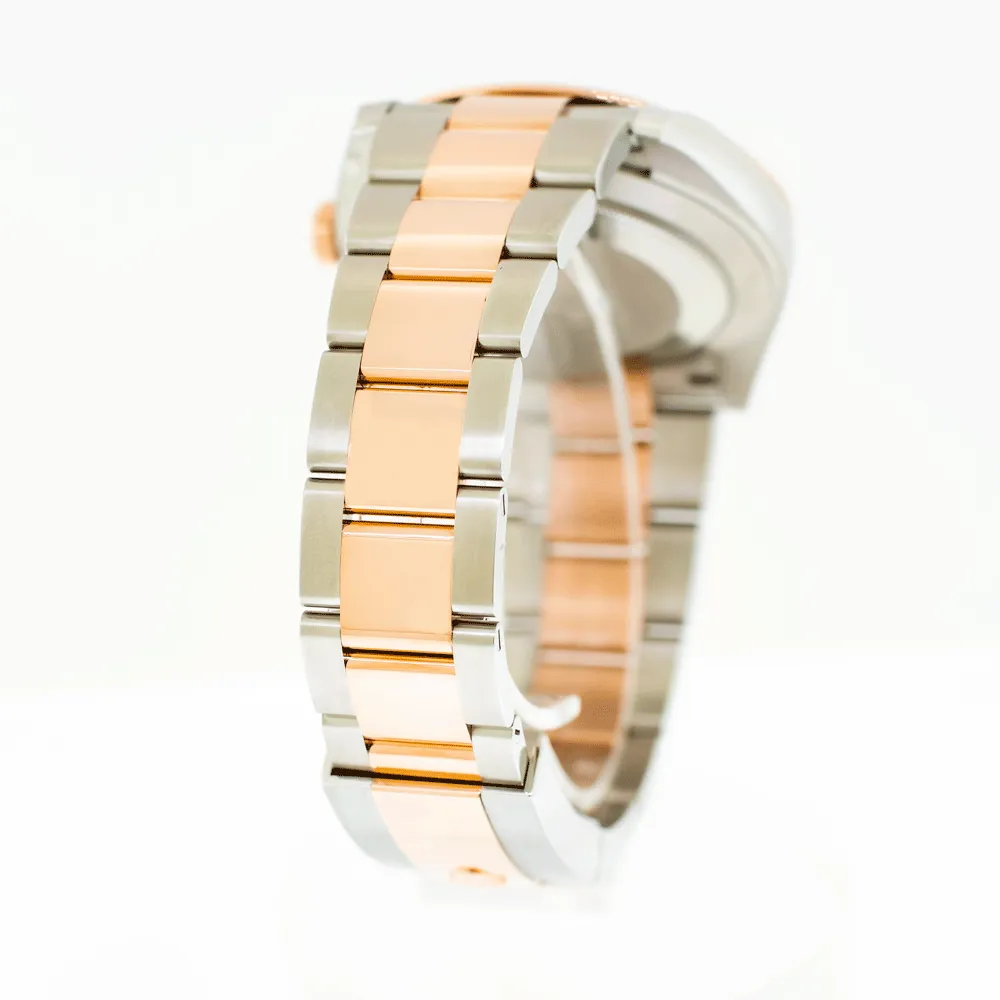 Rolex Datejust 41mm Everose Gold & Steel Wimbledon Dial & Smooth Bezel 126301